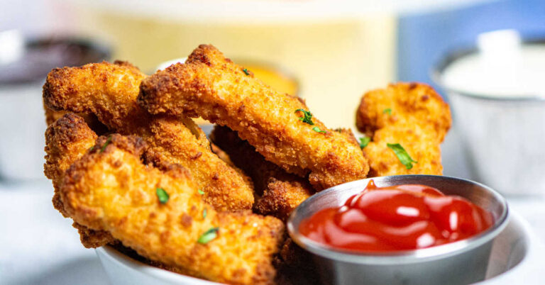 Dino Nuggets Air Fryer: Crunchy and Quick Dinosaur-Shaped Chicken Nuggets